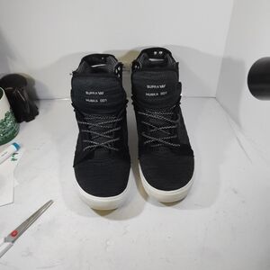 Supra Black and Gray High-Tops